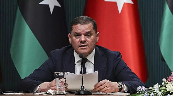 Libya Başbakanı Abdulhamid Dibeybe, Suudi Arabistan'ın El-Hades televizyon kanalına verdiği röportajda, Türkiye ve Libya arasında varılan deniz yetki anlaşması ve Mısır'ın Libya ile deniz sınırını tek taraflı olarak belirlediğini duyurduğu kararına ilişkin değerlendirmelerde bulundu.<br>