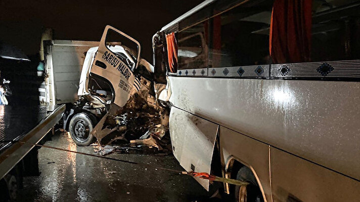 Kaza, saat 21.00 sıralarında Çorlu’nun Türkgücü Mahallesi yakınlarında meydana geldi. 