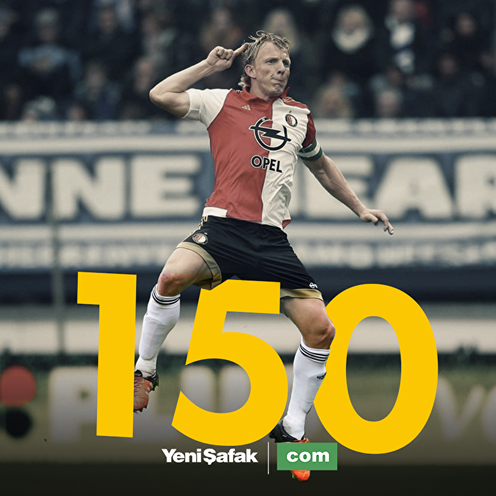 Dirk Kuyt 150 gole ulaştı