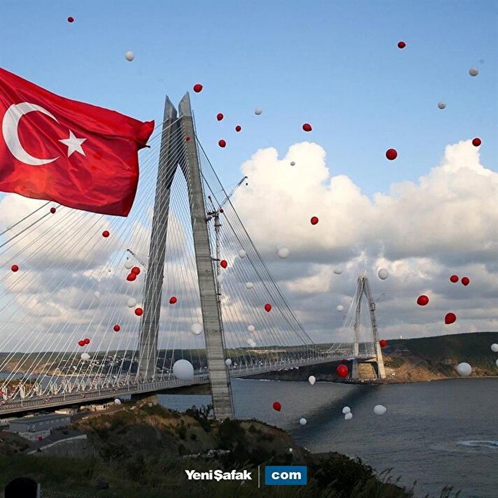 Yavuz Sultan Selim Köprüsü'nün temeli atıldı