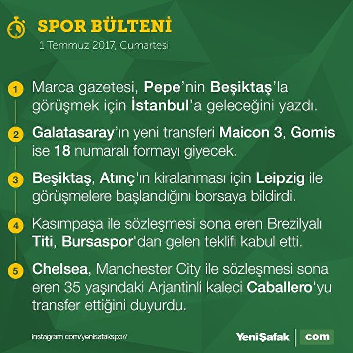 Marca: Pepe İstanbul'a geliyor