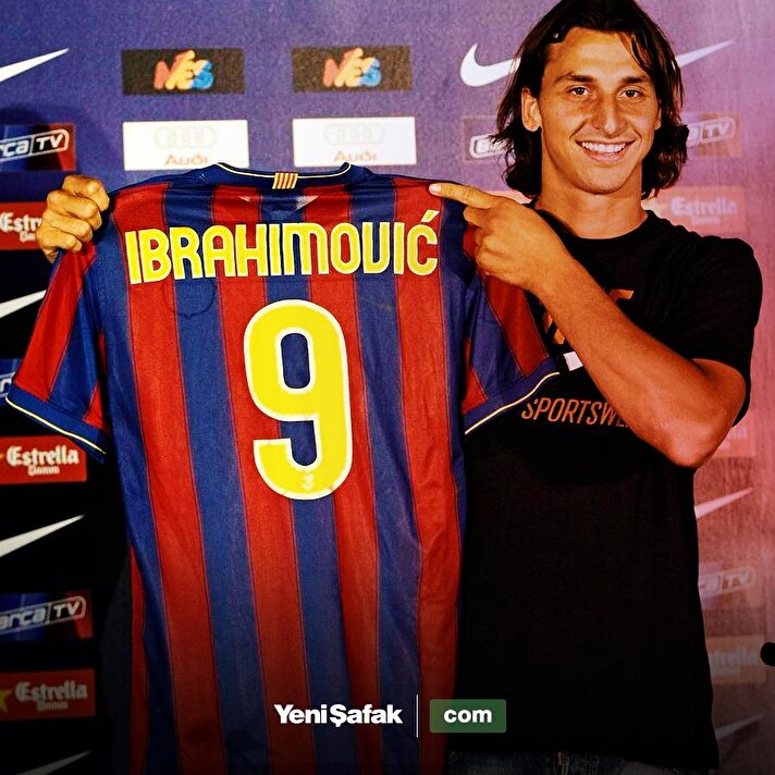 Ibrahimovic Barcelona'ya transfer oldu