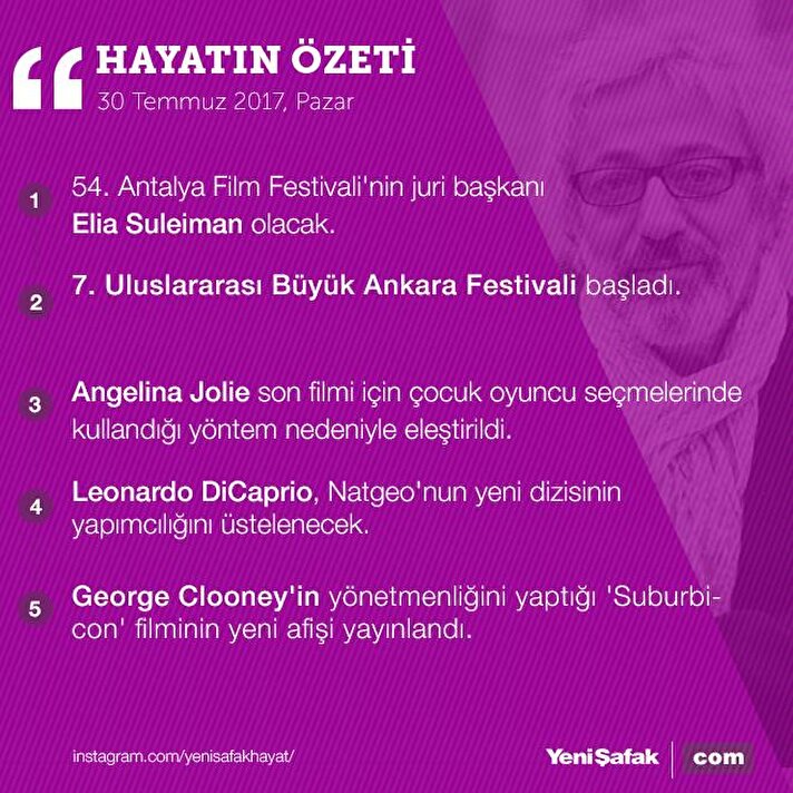 54. Antalya Film Festivali'nin juri başkanı Elia Suleiman 