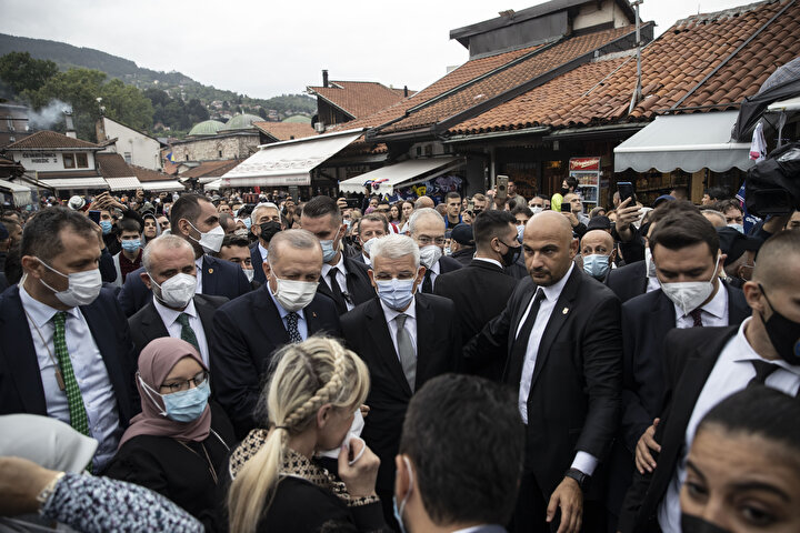 Turkey's Erdogan Inaugurates New Mosque In Bosnia