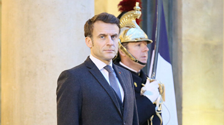 Le prédident français, Emmanuel Macron. Crédit photo : Umit Donmez