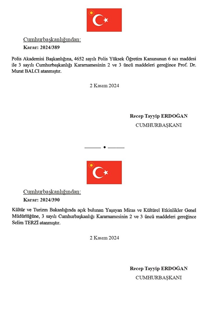 Sondakika |Cumhurbaşkanı Erdoğan imzaladı: Kaymakam atamaları Resmi Gazete'de! - 8. Resim