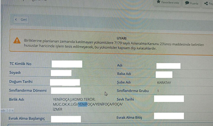 Askerlik Yerleri Sorgulama E-devlet Ekranı: Askerliğim Nereye Düştü ...