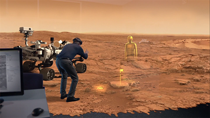 Artırılmış gerçeklik, NASA tarafından astronotların gerçeğe en yakın deneyimin elde edebilmesi amacıyla kullanılıyor.