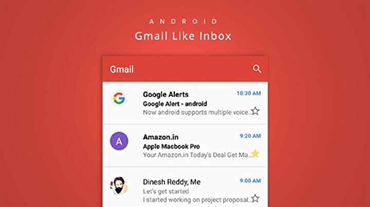 android cihazlardan gmail hesabi nasil