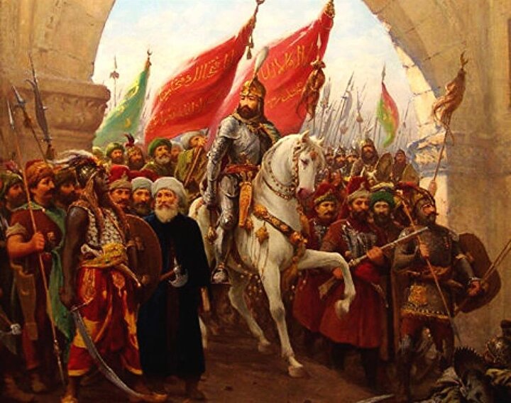 İstanbul fethini anlatan tasvir