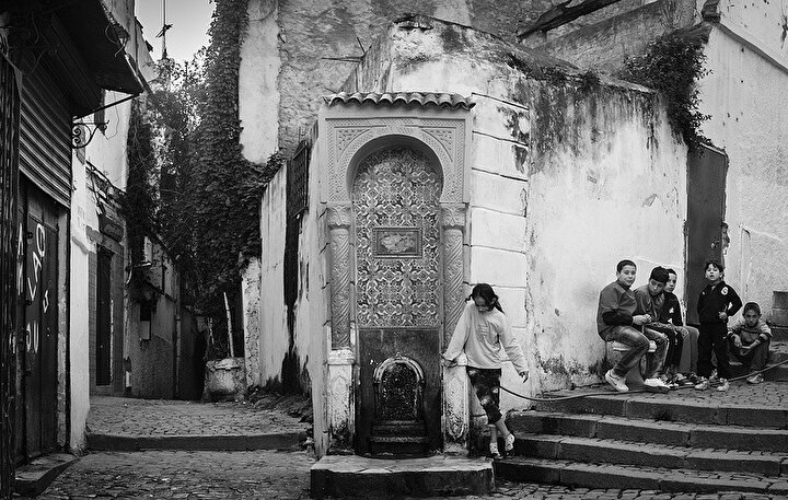 Kasbah'ın dar sokaklarına inşa edilen küçük Osmanlı evleri 19. yüzyılda Fransızlar tarafından yerle bir edilmişti.