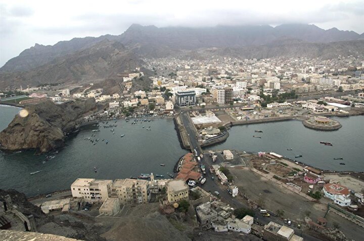 Kraliçe Erva'ya mehir olarak verilen Aden şehrinin bugünkü hali.