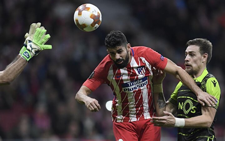 Costa, Koke'nin attığı golün asistini yaptı.