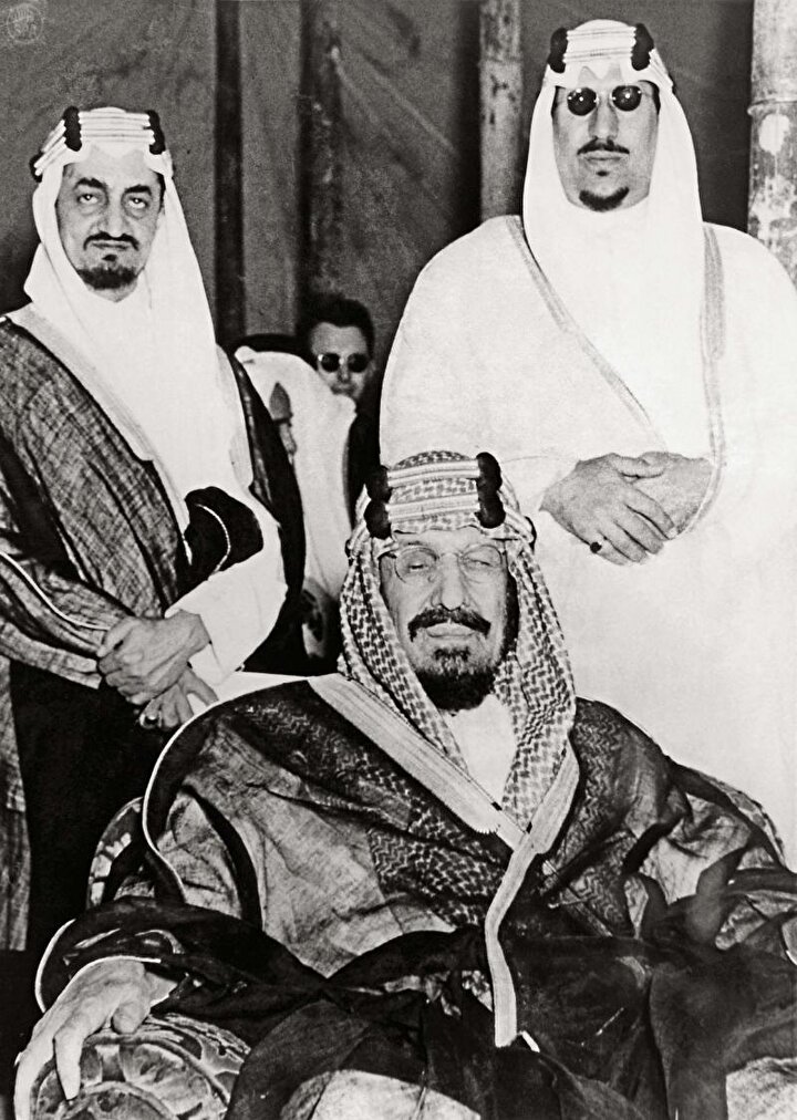 Kral Abdulaziz, 2. Kral Saud ve 3. Kral Faysal