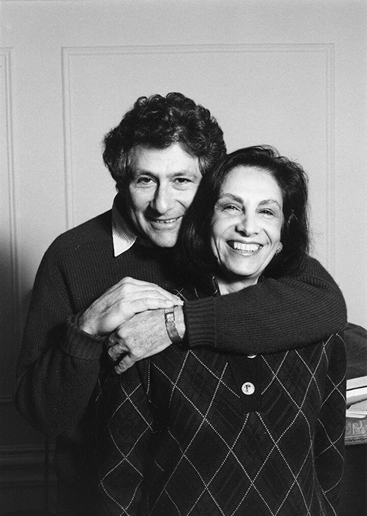 Edward Said, eşi Meryem'le birlikte, New York.