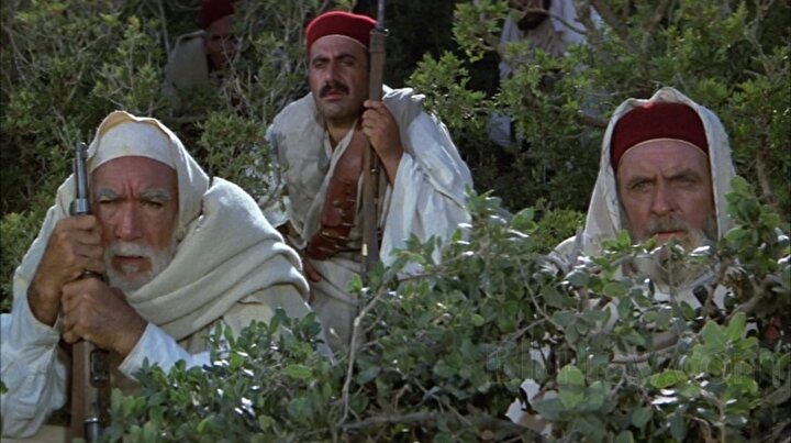 Filmde Ömer Muhtar'ı Anthony Quinn canlandırmıştı.