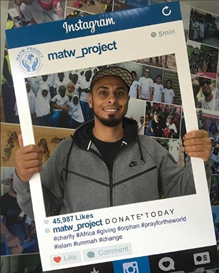 Ali Banat'ın kurduğu MATW Vakfı, Afrikalı çocuklar yararına pek çok yardım faaliyeti gerçekleştirdi.