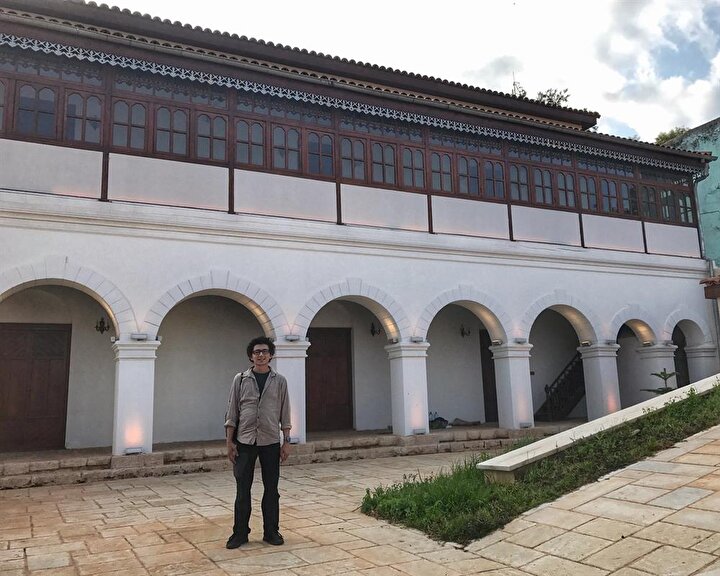 Bir dönem Osmanlı Konsolosluğu olarak da hizmet veren ''Muhammed Ali Köşkü'', TİKA tarafından restore ediliyor. (Fotoğraf: İsmail Yasin Avcı)
