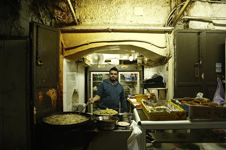 Şehrin en popüler yemeği: Felafel (Fotoğraf İsmail Çağılcı)