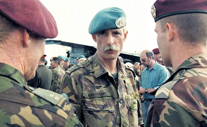 Binlerce Boşnak'ı Sırplara teslim eden Hollandalı askerlerin komutanı Albay Thom Karremans.