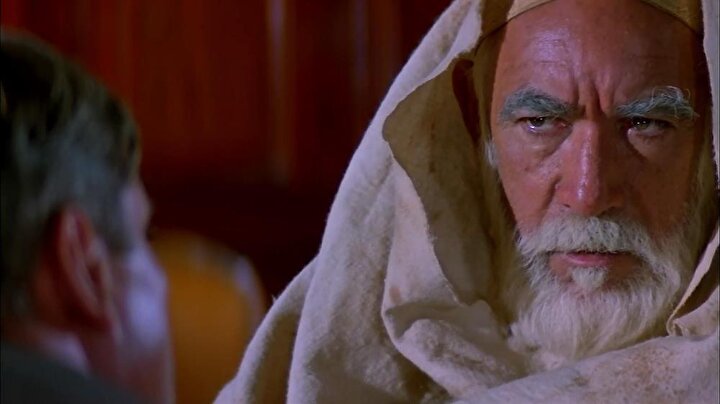 Ömer Muhtar'ın mücadelesini anlatan ''Çöl Aslanı'' filminde, büyük kahramanı Anthony Quinn canlandırmıştı.