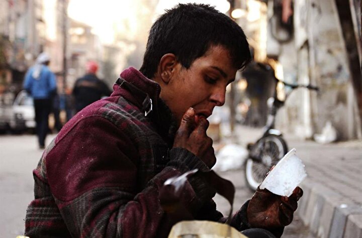2012 yılında kuşatılan Yermük kampı, yıllarca yiyecek ve içecek kıtlığı çekti. (Fotoğraf: Niraz Said)