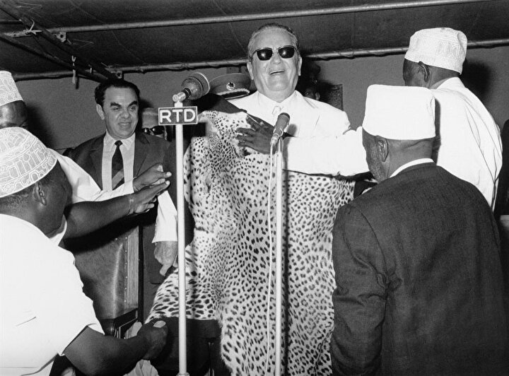 Afrika da, Tito'nun dış politikasında önemli bir yer işgal ediyordu.