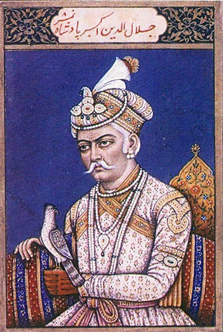 Babür imparatoru Celâleddîn Muhammed Ekber Şâh.