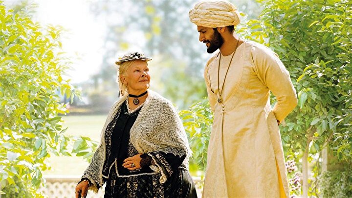 ''Victoria ve Abdul'' filminden bir sahne.