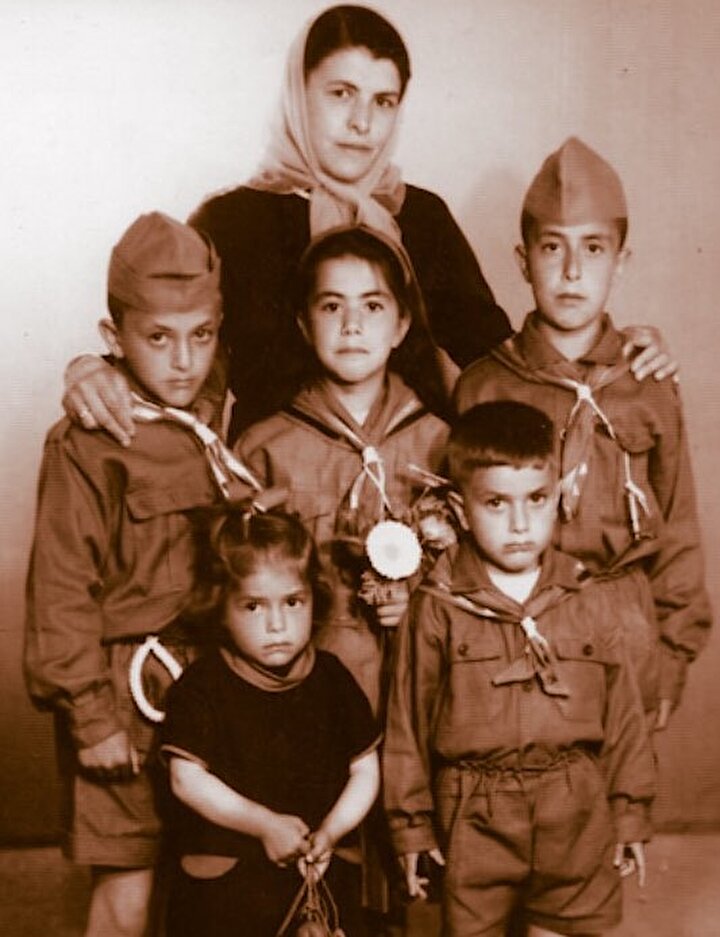 Aziz Bali'nin eşi ve 5 çocuğu