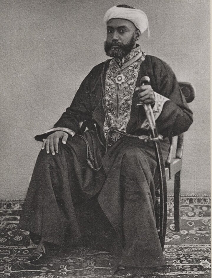 Snouck Hurgronje'un objektifinden Mekkeli bir Seyyid.