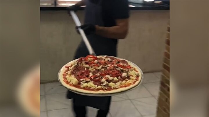 Gaziantep usulü İtalyan pizzası