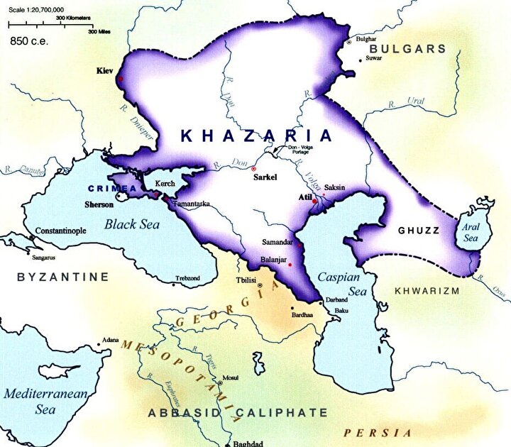 Yahudi Hazarlar, İdil Bulgar Hanlığının en büyük düşmanıydı.
