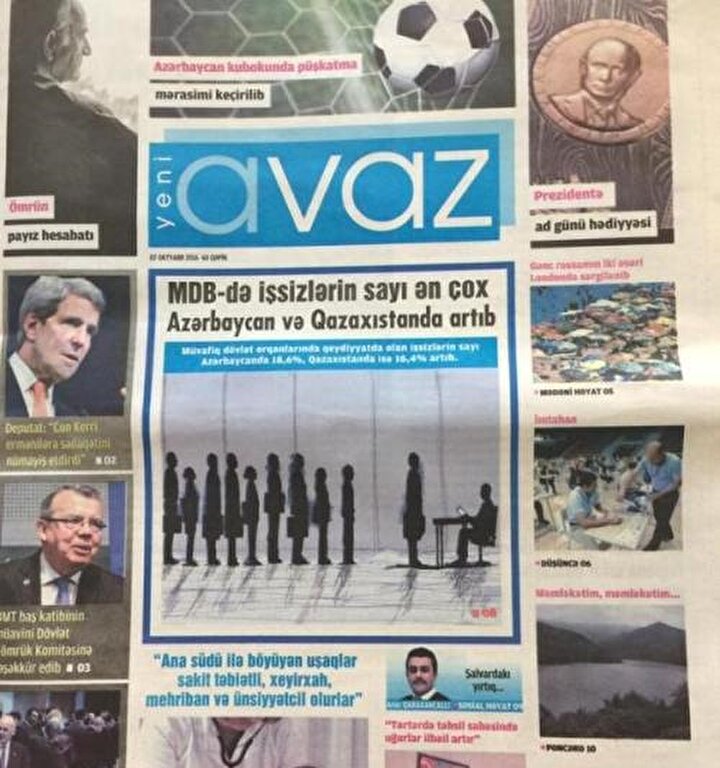 ''Zaman Azerbaycan'', yayın hayatına ''Yeni Avaz'' adıyla devam ediyor.