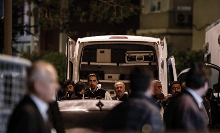 Cemal Kaşıkçı'nın kaybolmasıyla ilgili oluşturulan ortak çalışma grubunda yer alan olay yeri inceleme ekipleri konsolosluk binasında.