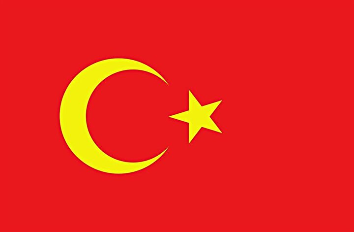 Bolşevik devrimi sonrası 1917-1920 yılları arasında Kazak ve Kırgızların kurduğu Alaş Orda Otonom Cumhuriyeti bayrağı.