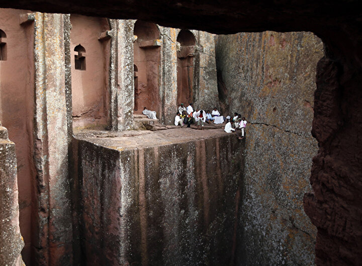 Yeni Kudüs olması için inşa edilen Lalibela, Etiyopya Ortodoks Hıristiyanlığı için çok önemli bir konumdadır.