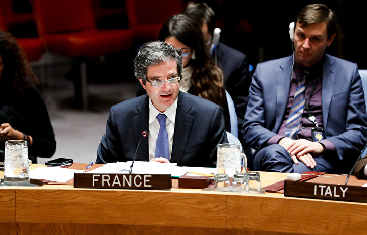 Fransa BM Daimi Temsilcisi François Delattre.