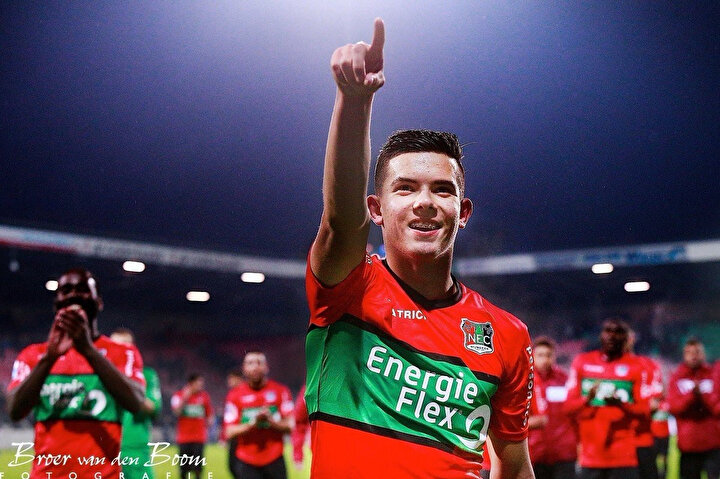 19 yaşındaki Türk asıllı Hollandalı futbolcu, Nijmegen tribünlerinin göz bebeğiydi.