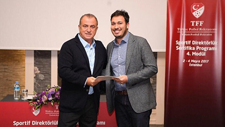 Ali Naibi, sportif direktörlük sertifikasını dönemin futbol direktörü Fatih Terim'den almıştı.