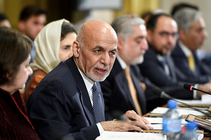 Afganistan Devlet Başkanı Eşref Gani.