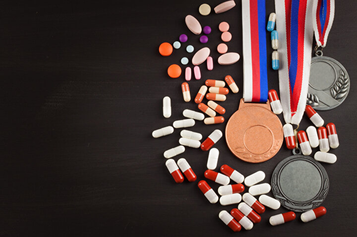 Olimpiyat ve doping görseli (Arşiv)