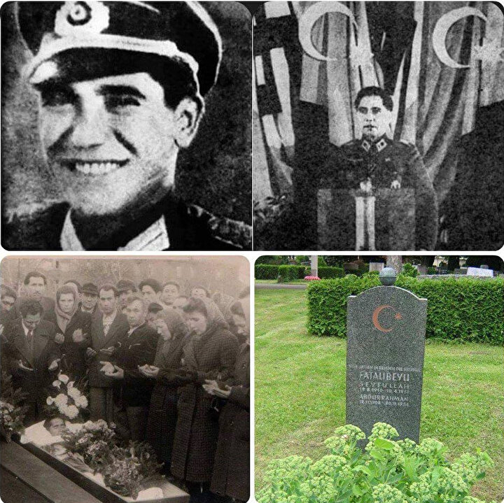 Abdurrahim Bey Düdengski'nin Azerbaycan Milli Kongresi'ndeki konuşması sırasında ve cenaze merasiminde çekilen resimler.