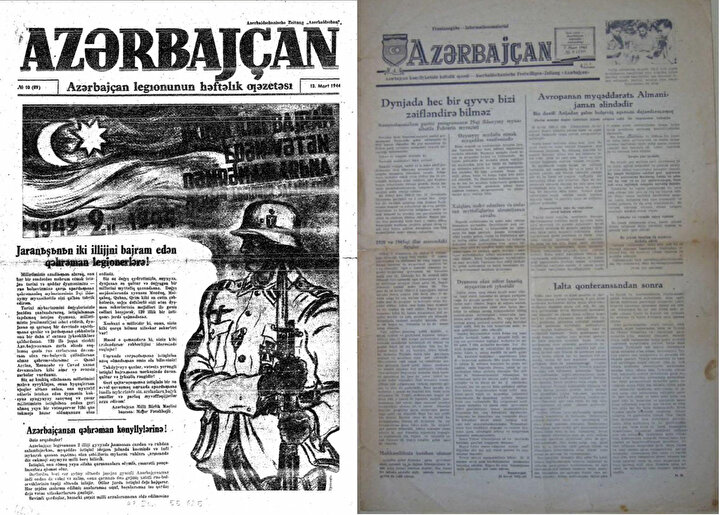 Berlin'deki Azerbaycan Milli Birlik Komitesi tarafından her hafta basılan ''Azerbaycan'' gazetesi Azerbaycan Lejyonu askerlerine dağıtılıyordu.