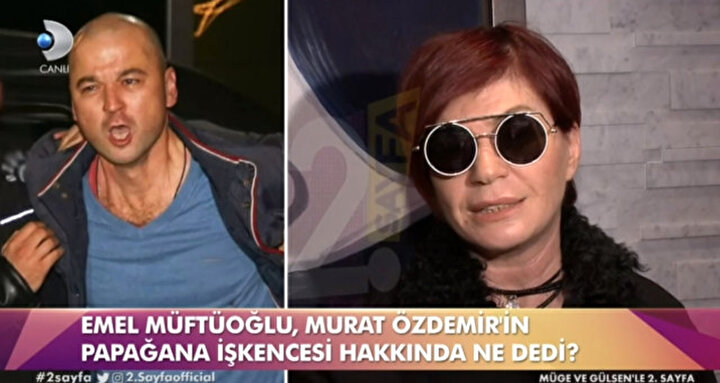 Konuyla ilgili muhabirlerin sorularını yanıtlayan Emel Müftüoğlu'nun papağan hakkında yaptığı yorumlar tartışmalara sebep oldu.
