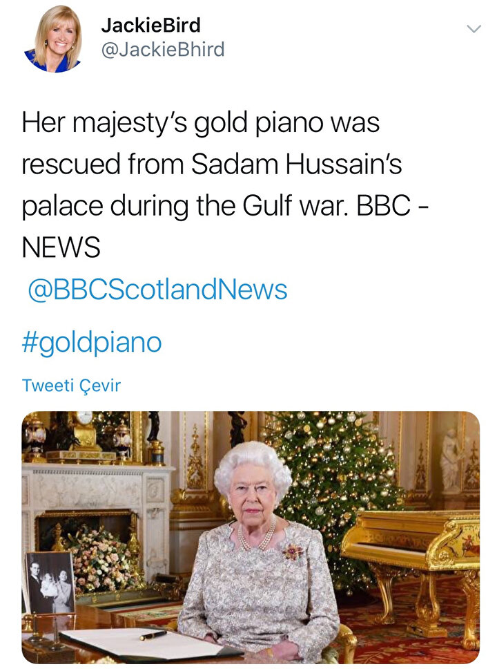 Her şey, Jackie Bird'in paylaştığı bu parodi tweetle başladı.