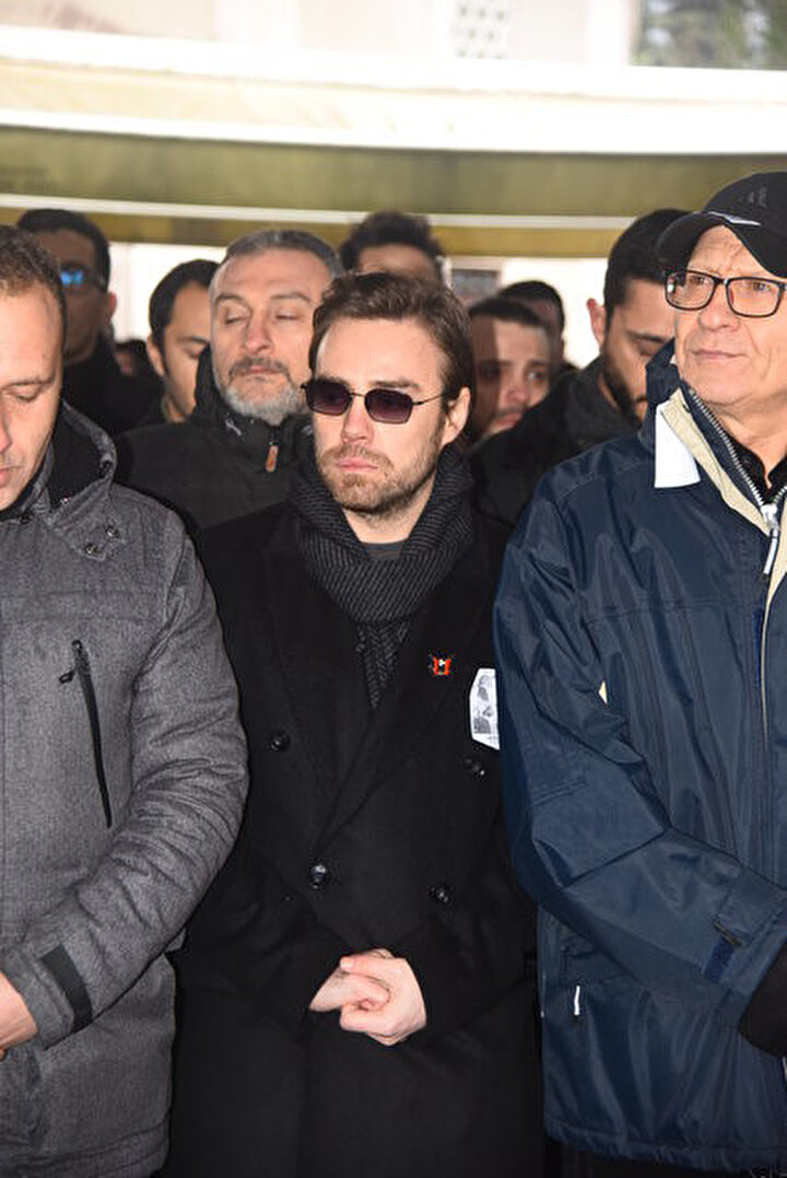 Murat Dalkılıç, Aylin Erçel'in cenazesine katıldı.