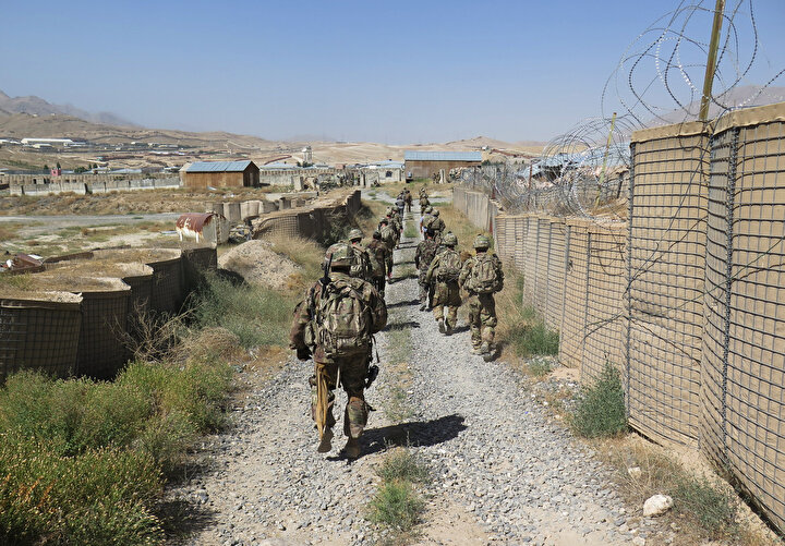 Afganistan'da bulunan ABD askerleri.