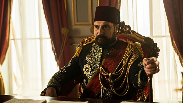 Payitaht Abdülhamid dizisinden bir kare.