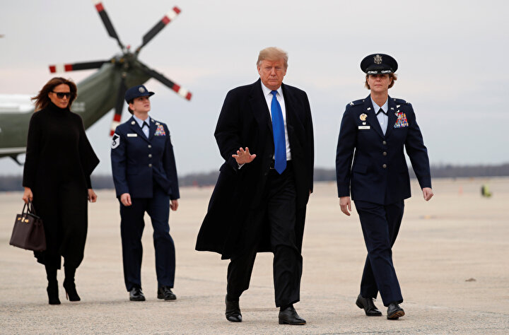 ABD Başkanı Donald Trump konuya ilişkin bir açıklama yaptı.